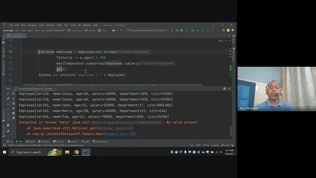 2023 Java Training Session 57 Collection Stream Collector API Example Collectors joining & toList смотреть онлайн