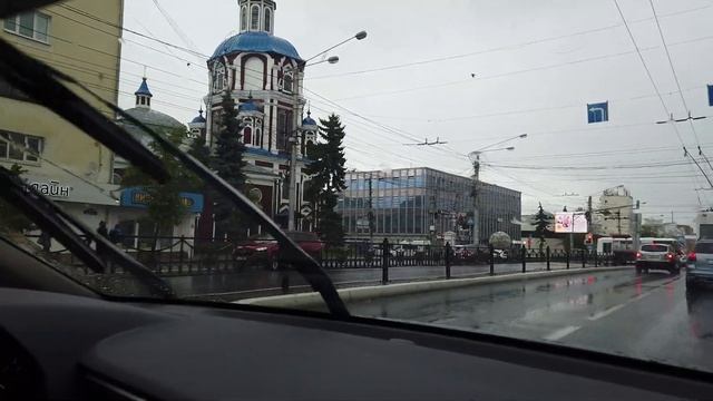 №683 По КАЛУГЕ на машине ? ЦЕНТР КАЛУГИ и ОКРАИНА ? КРАСОТА и РАЗРУХА ? ВЛОГ ✔ Поездки по России смотреть онлайн