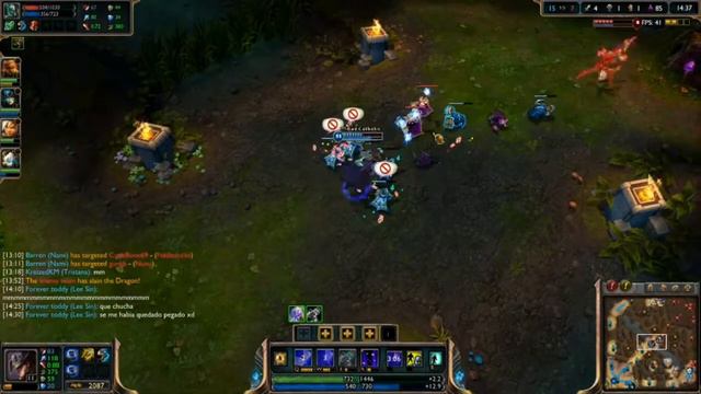 League of Legends - Twisted Fate - Playin' My Cards Right (Game 74) [Four Friends] смотреть онлайн