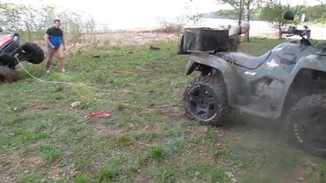 Polaris Ranger RZR 800 / Покатушка на квадроцикле Baltmotors Jumbo 700 часть1 смотреть онлайн