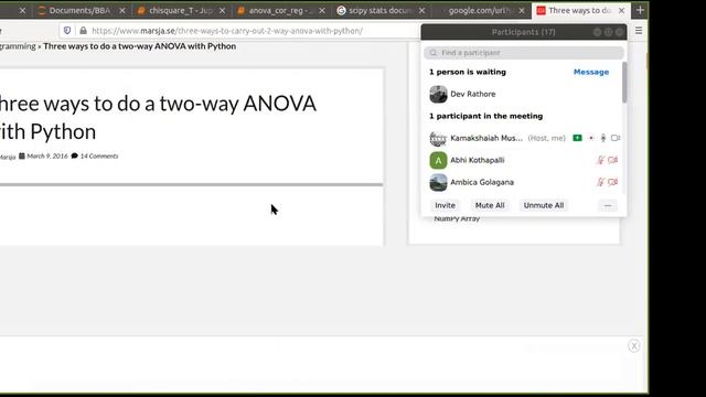 ANOVA in Python Part 2 смотреть онлайн