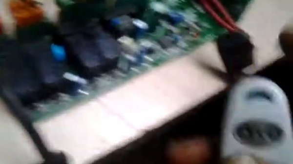 CAME ZBX-6. включение на столе