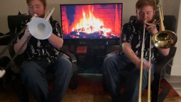 Too Many Zoos | Winter Wonderland | Trombone cover | Axel Bevensee