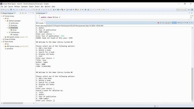 Home Library Application in Java Console, #libraryapplication, #allassignmentsolution, #javaconsole смотреть онлайн