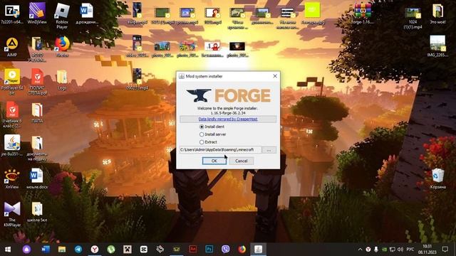 ИЩЕШЬ КАК СКАЧАТЬ МОД НА ПК МАЙНКРАФТ? ТЕБЕ СЮДА! #minecraft #модмайнкрафт #скачатьмоднамайнкрафт смотреть онлайн
