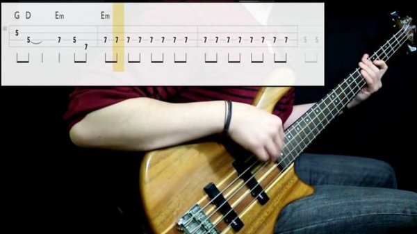 Black Sabbath - Paranoid (Bass Only) (Play Along Tabs In Video)