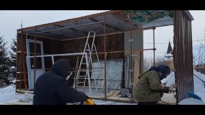 Бытовка, торговое помещение, ларёк, киоск своими руками