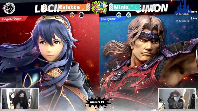 SSBU SplatterSmash#5 - Winners Round 2 - Galatea vs Minix10 смотреть онлайн