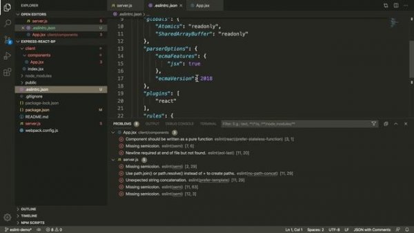 Visual Studio Code + ESLint Setup Guide