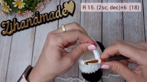 МК ПАНДА КРЮЧКОМ ❤ 3-Я ЧАСТЬ (ВЯЖЕМ ТУЛОВИЩЕ И ГОЛОВУ)