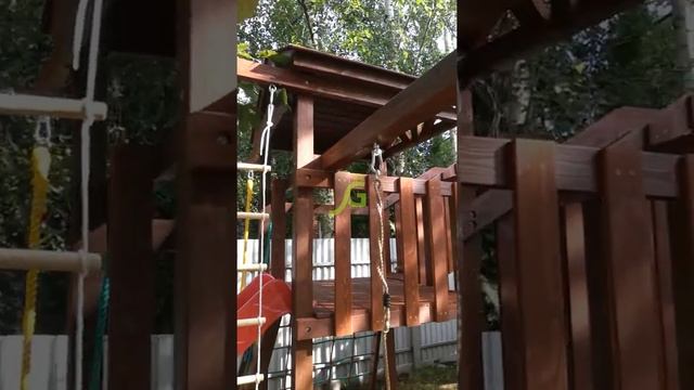 Видео обзор детской площадки "IgraGrad Панда Фани Мостик" смотреть онлайн