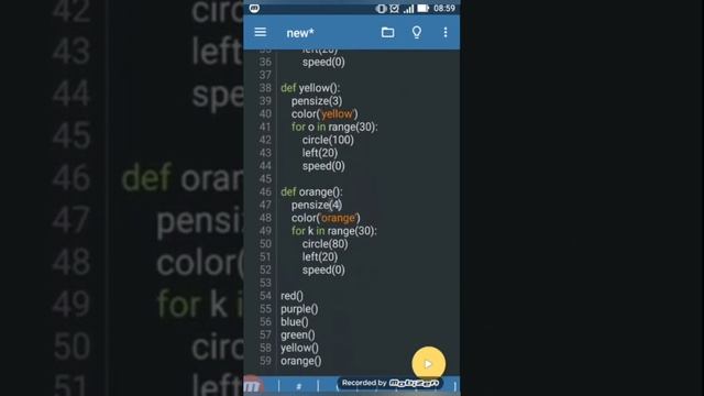 Amazing rangoli graphic program using python (part 1) | turtle graphics смотреть онлайн