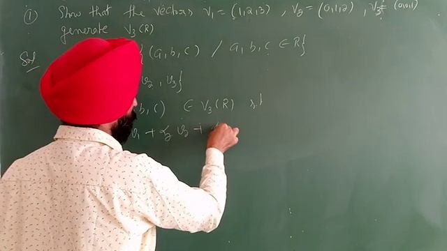 Linear Algebra Bsc 3rd year //Linear Combination //Linear Span//Generator //Lecture 22 // смотреть онлайн