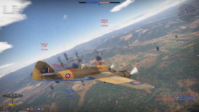 War Thunder: Arcade - Wellington Mk.Ic/L/Beaufighter Mk VIc (Gameplay) смотреть онлайн