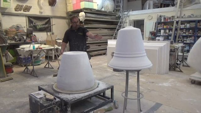 Making Giant Christmas Bells - Polystyrene / Styrofoam by Sculpture Studios смотреть онлайн