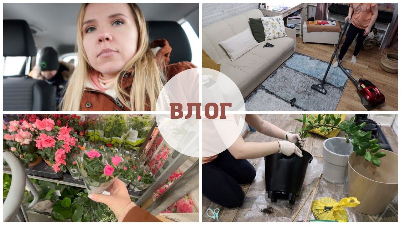 ВЛОГ: гуляем по магазинам, покупки для дома, домашние дела смотреть онлайн