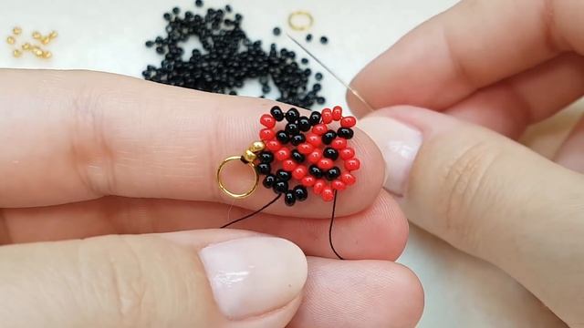 Beaded bracelet/Diy/Tutorial/Браслет из бисера/Как сделать браслет/Бисер/Рукоделие смотреть онлайн