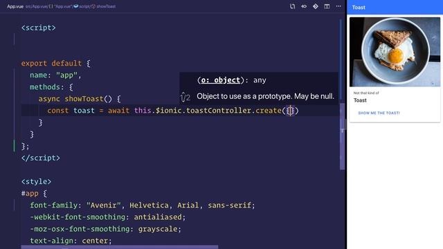 How to show a Toast with Ionic 4 and Vue.js смотреть онлайн