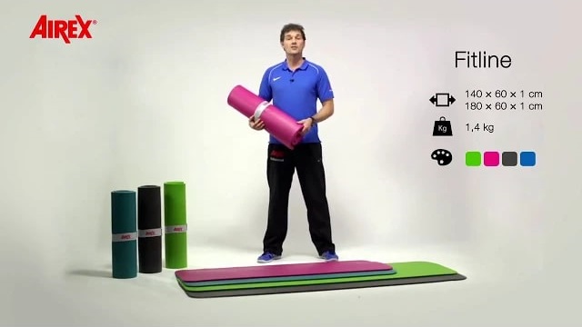 AIREX presents Fitline mat - Our handy entry level model for daily use смотреть онлайн