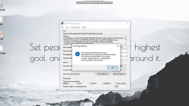 Generate PPK file from PEM смотреть онлайн