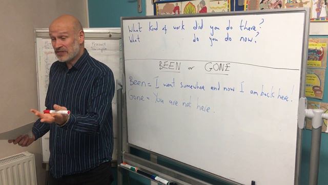 Intermediate Present Perfect BEEN & GONE смотреть онлайн