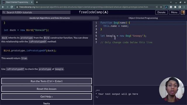 L15 - Understand Where an Object’s Prototype Comes From | Object Oriented Programming | freeCodeCam смотреть онлайн