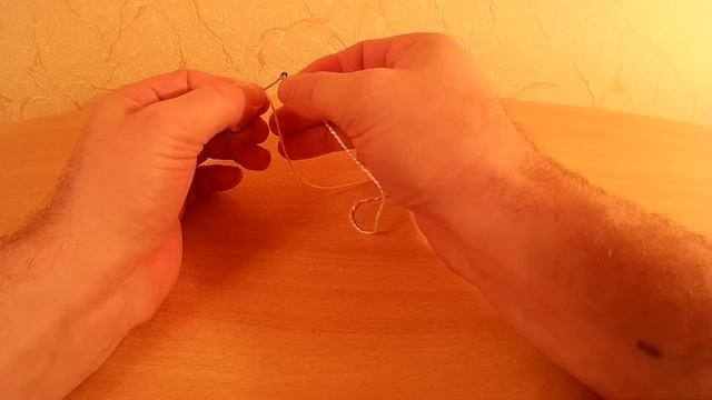 Безузловой узел NoKnot для привязывания крючка с колечком смотреть онлайн
