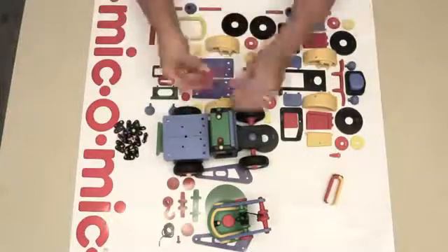 Конструктор Mic-O-Mic Большой буксир (Big Breakdown Crane) смотреть онлайн