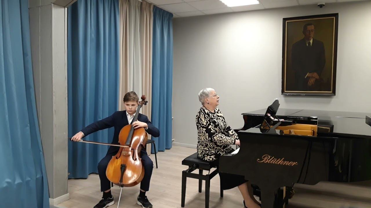 С. В. Рахманинов «Прелюдия» оп. 23 №10, переложение для виолончели А. А. Брандукова смотреть онлайн