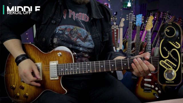 Keyztone Rekoil - Black Rekoil A/B with Humbuckers смотреть онлайн