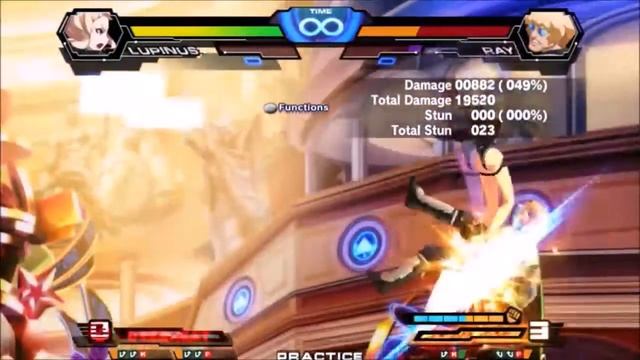 Chaos Code - New Sign of Catastrophe - Lupinus Ultimate Combo Video смотреть онлайн