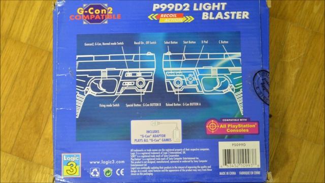 Light Gun Reviews 119: Logic3 Laser Blaster P99L (Controller) смотреть онлайн