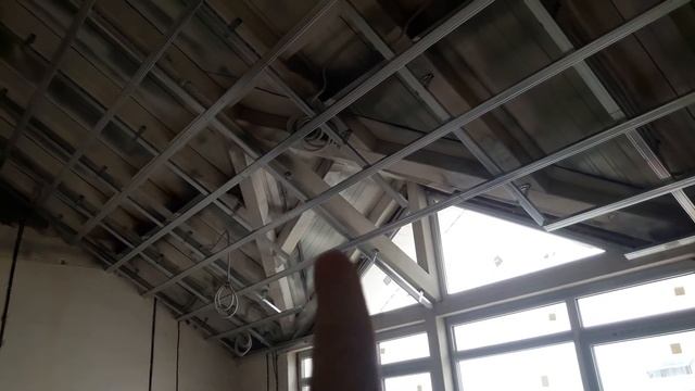 Мансарда. Каркас на два слоя гипсокартона и шумоизоляция смотреть онлайн