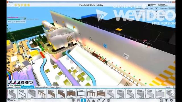 ROBLOX Theme Park Tycoon 2: It's a Small World Holiday | Now Open Trailer + Grand Opening смотреть онлайн