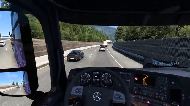 Ljubljana (SVN) to Linz (AUT)l West Balkans DLCl Euro Truck Simulator 2 SP 1.48.5 смотреть онлайн