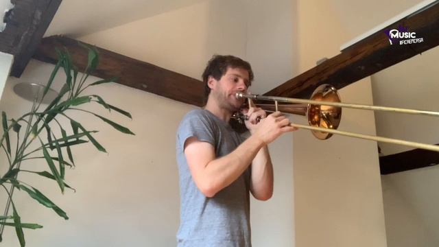 Kris Garfitt I Warm-up for trombone I Aquecimento para trombone смотреть онлайн