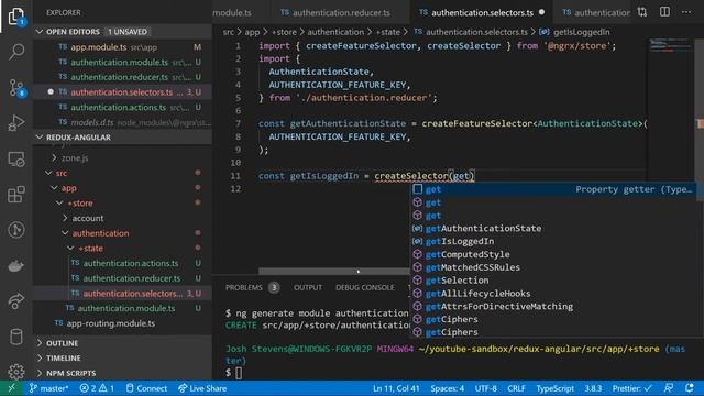 Redux with Angular best architecture смотреть онлайн