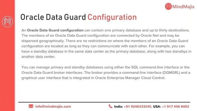 Oracle Data Guard Course | Oracle Data Guard Online Certification Training | Demo Video | MindMajix смотреть онлайн