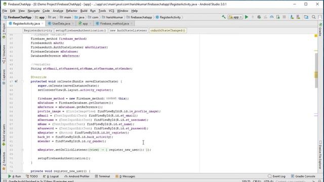 Send new User Data with Realtime Databse (2/2)# 12Android Firebase Chat App in Hindi/Urdu смотреть онлайн