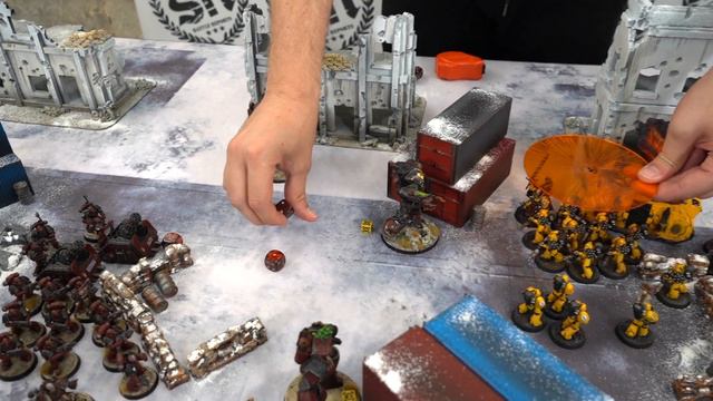 Word Bearers vs Imperial Fists - Horus Heresy (Battle Report) смотреть онлайн