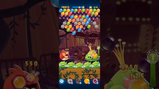 Angry Birds Pop Bubble Shooter LEVEL 475 3 STARS NO BOOSTERS #angrybirdspopbubbleshooter смотреть онлайн