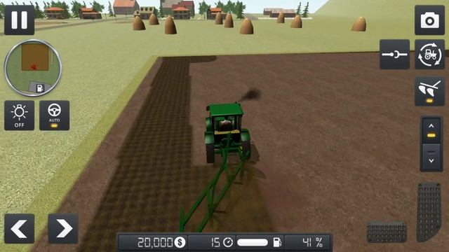 Farmer Sim 2015 (Farmer simulator 2015) Android Gameplay Walktrough смотреть онлайн