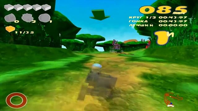 Dino Island.Прохождение Lego Racers 2.ИгроСериал смотреть онлайн