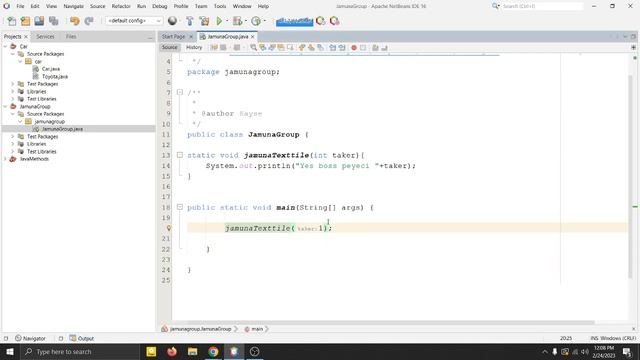 class 3, topic: Method in java смотреть онлайн