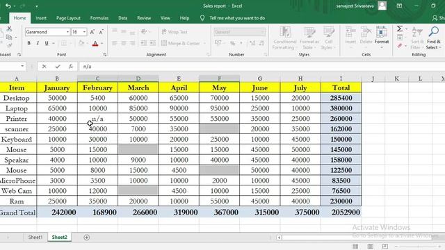 Ms Excel five tips in Hindi|| смотреть онлайн