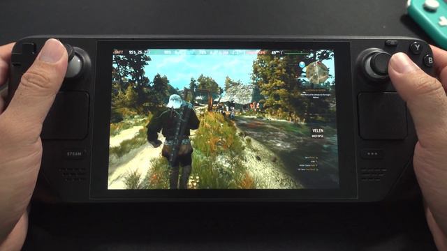 The Witcher 3 Next Gen Update On Steam Deck
