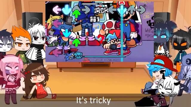 FNF React To VS Clone Sonic ( FNAF MOD ) | Friday Night Funkin' Mod Characters Reacts смотреть онлайн