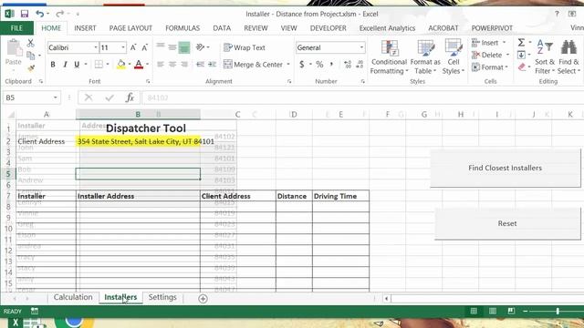 Find Closest address given multiple addresses in excel смотреть онлайн