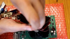 Не работает вентилятор на видеокарте.