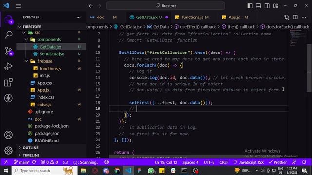 Firestore get Data | Firestore Part - III | Bugslogger смотреть онлайн